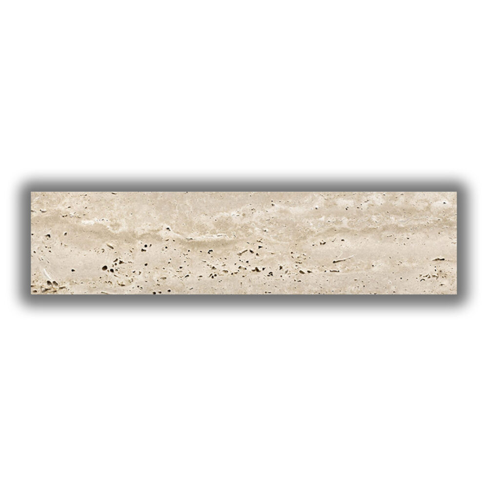 Elementa Natural Stone Subway Tile - Travertine Ivory - Gallery Image
