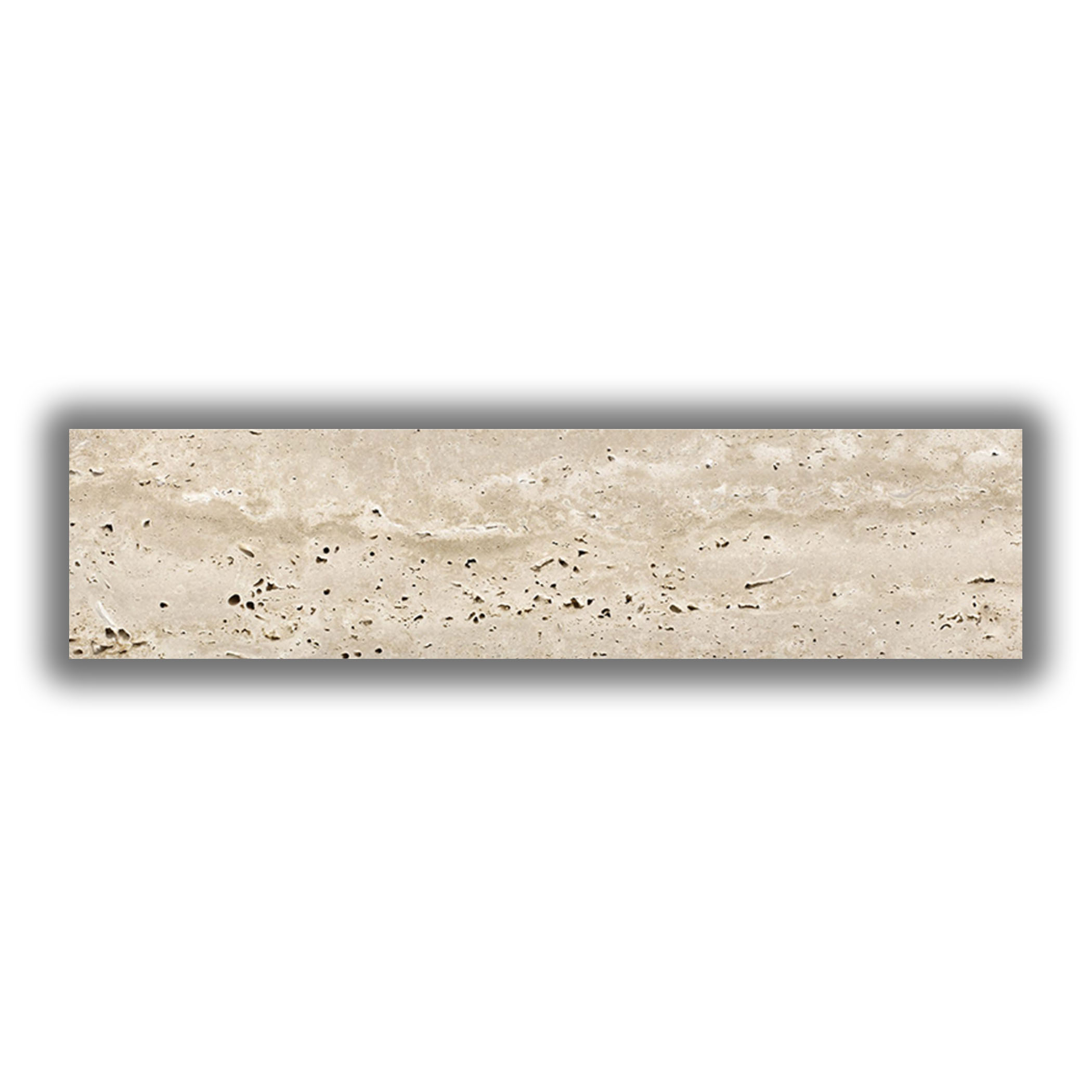 Elementa Natural Stone Subway Tile - Travertine Ivory - Gallery Image