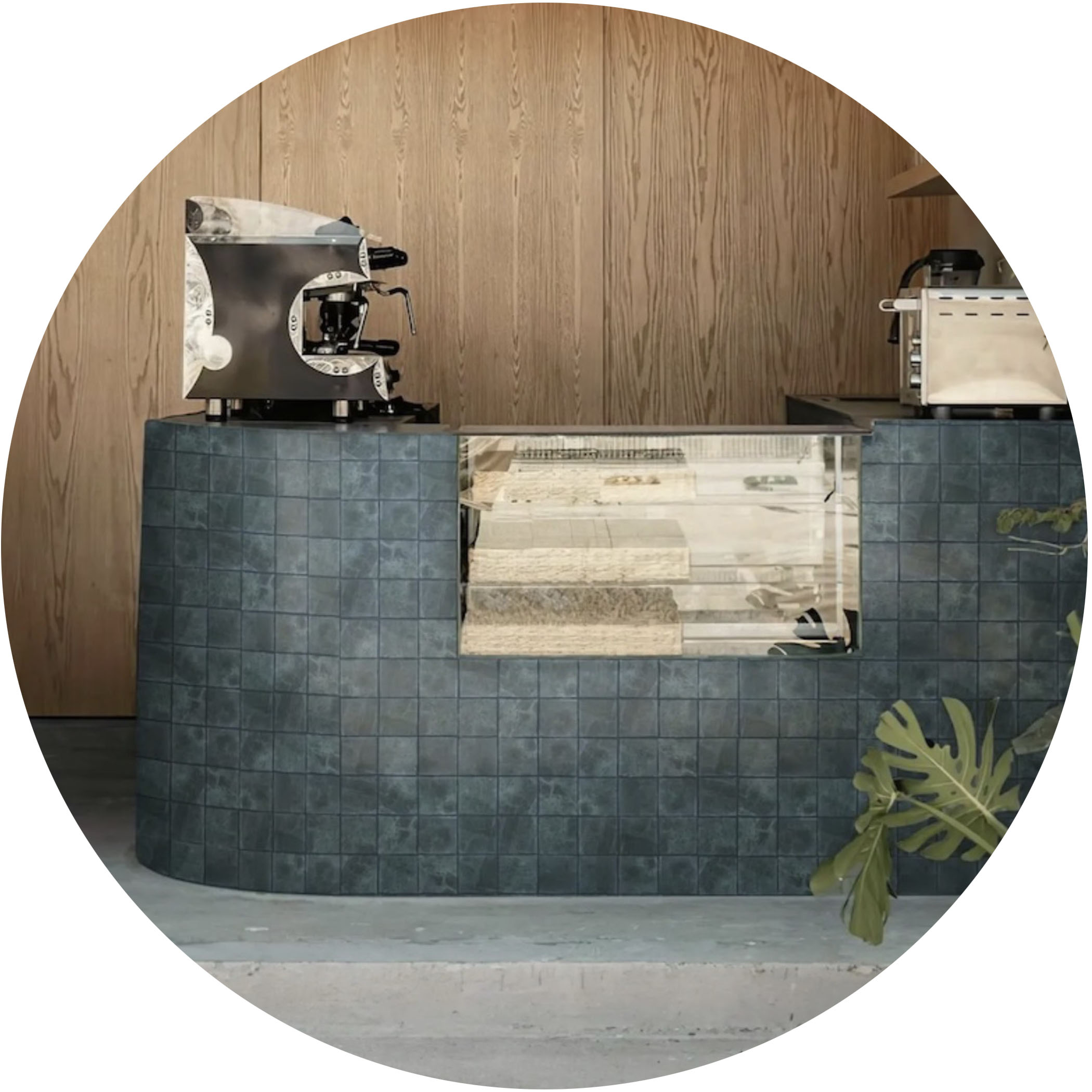 Elementa Natural Stone Square Tile - Verde Alpi - Gallery Image