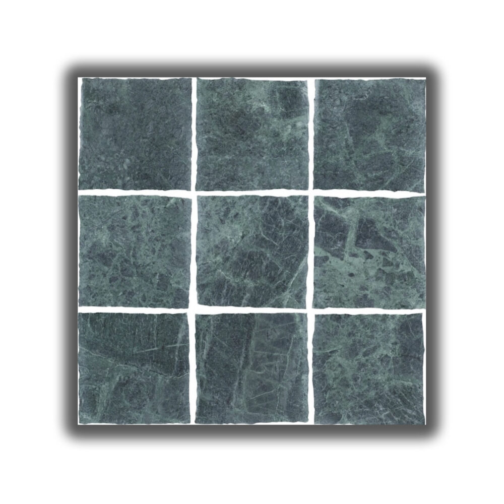 Elementa Natural Stone Square Tile - Verde Alpi - Gallery Image