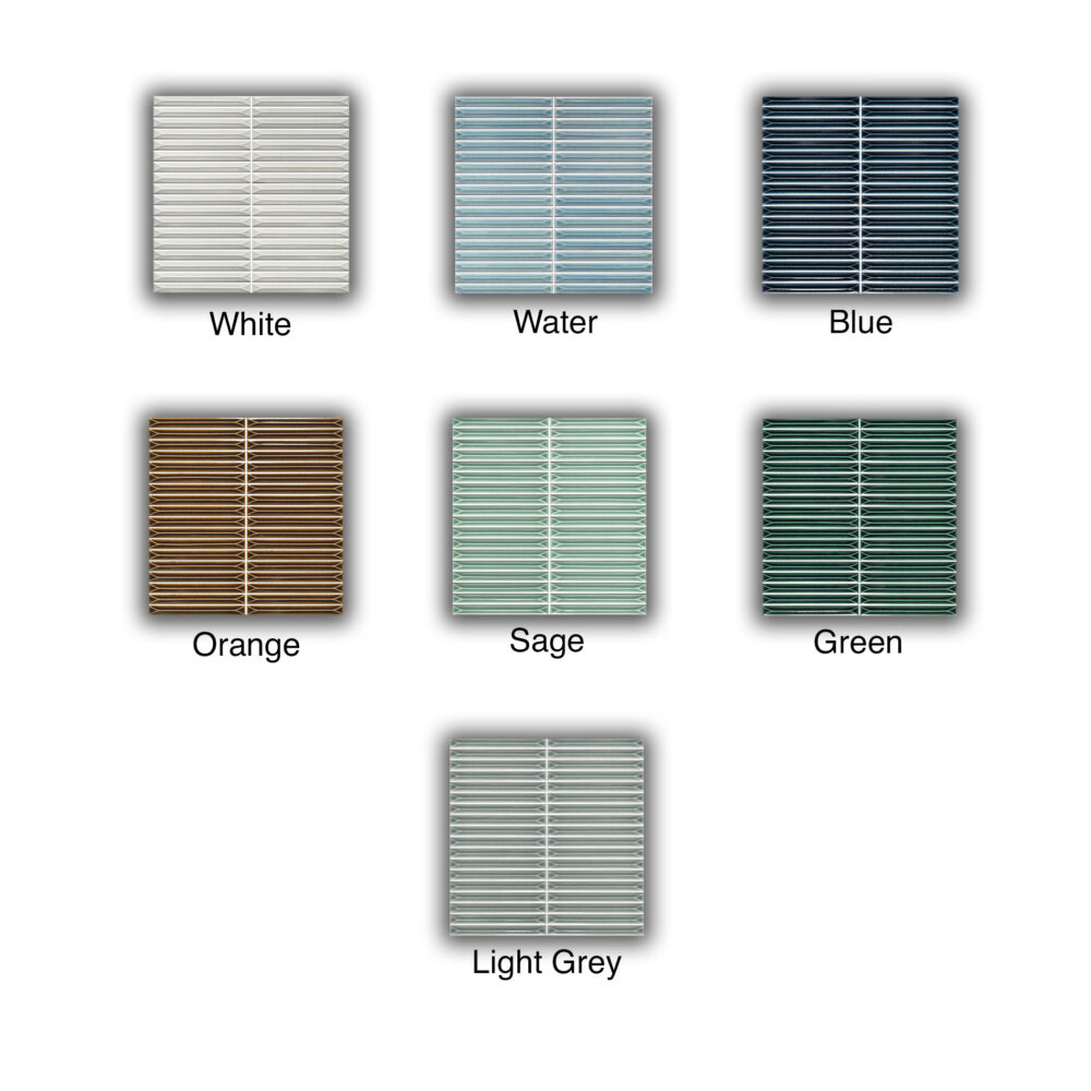 Ukibori Kit Kat Gloss Feature Tile - Product Range Gallery Image