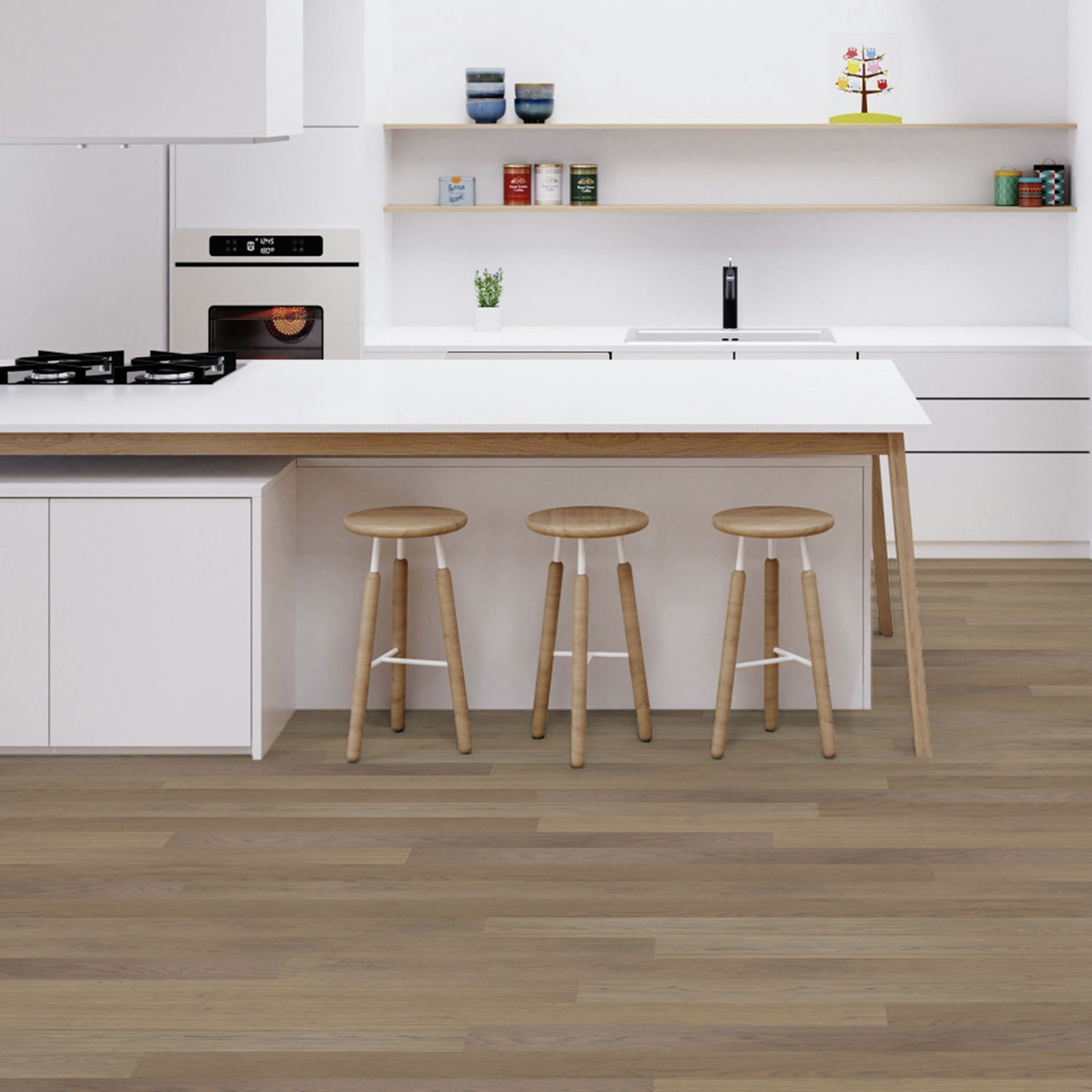 Sunstar Oak Classics Builders Range Flooring - 003 Byron - Gallery Image
