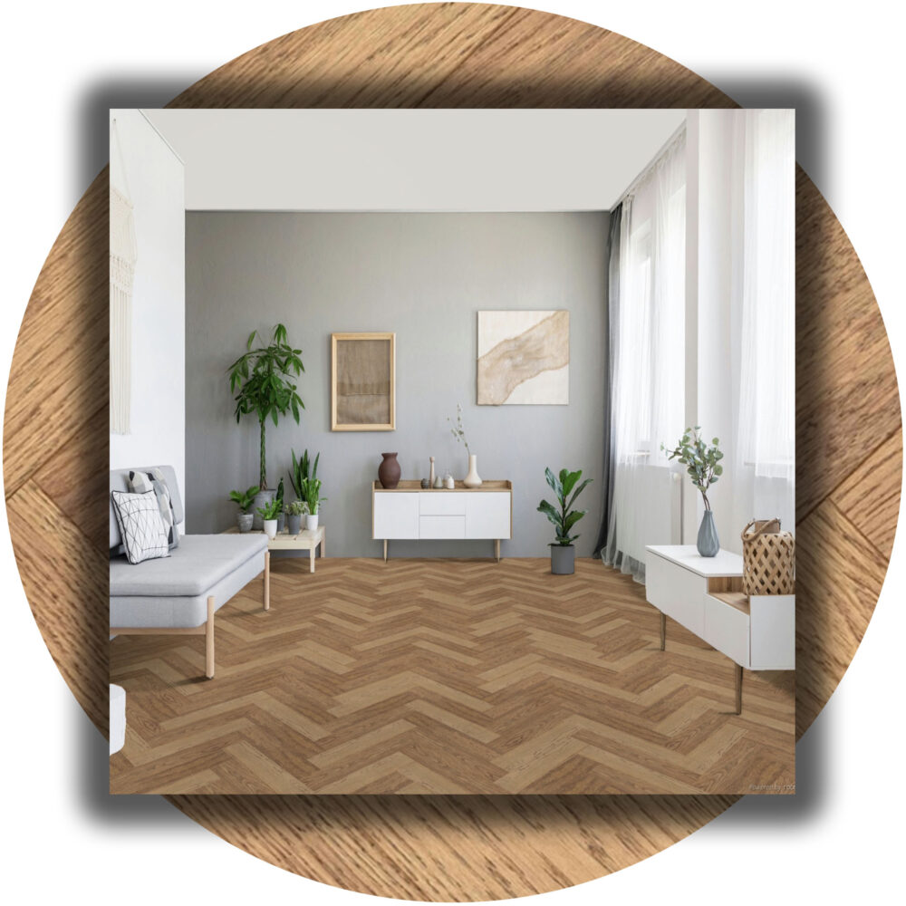 Sunstar Oak Classics - Herringbone Flooring - HW001-RZ Wardell-Herringbone - Product Image