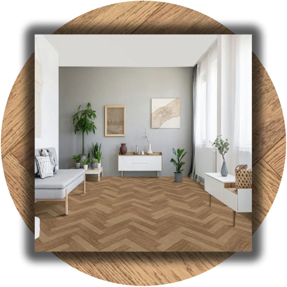 Sunstar Oak Classics - Herringbone Flooring - HW001-RZ Wardell-Herringbone - Product Image