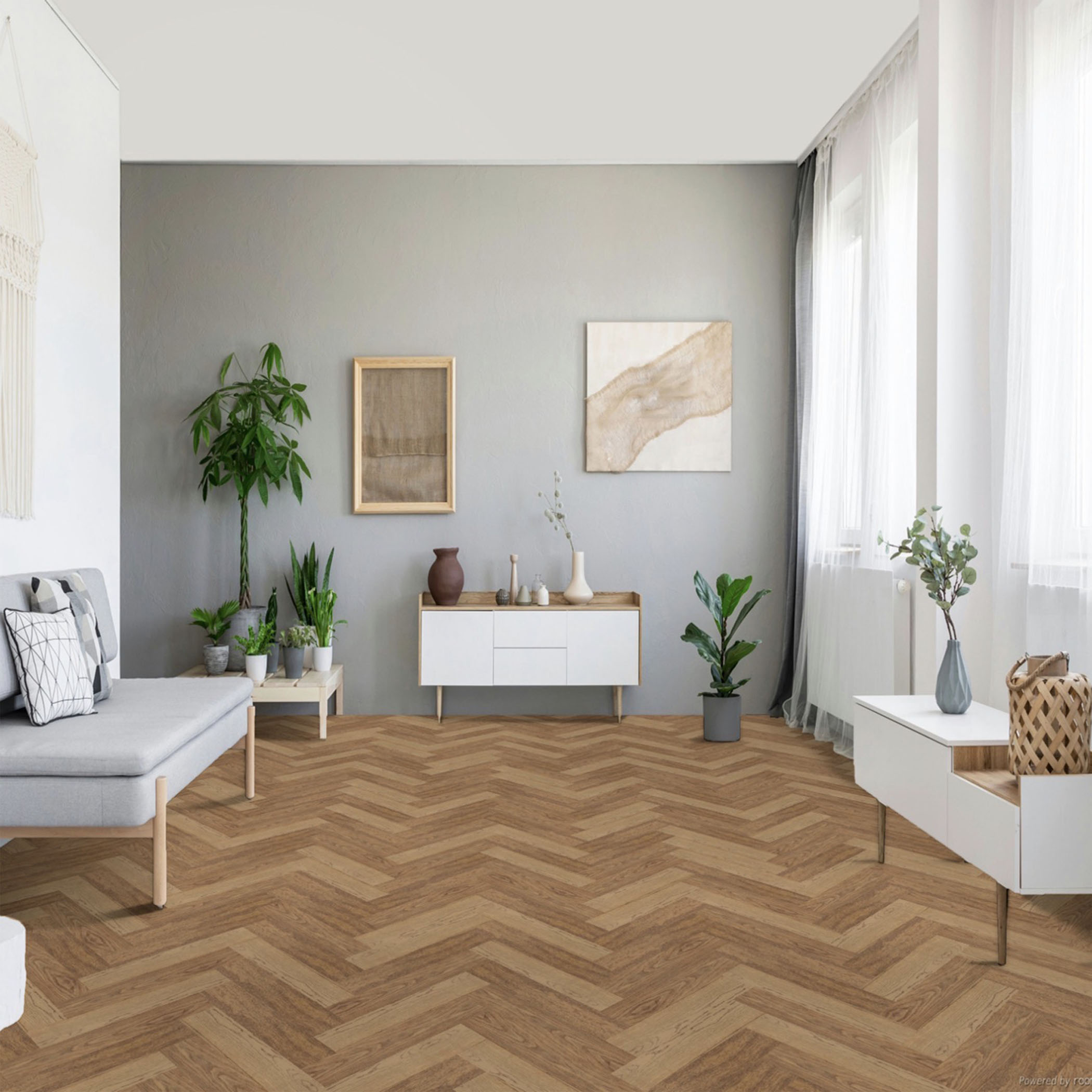 Sunstar Oak Classics - Herringbone Flooring - HW001-RZ Wardell-Herringbone - Gallery Image