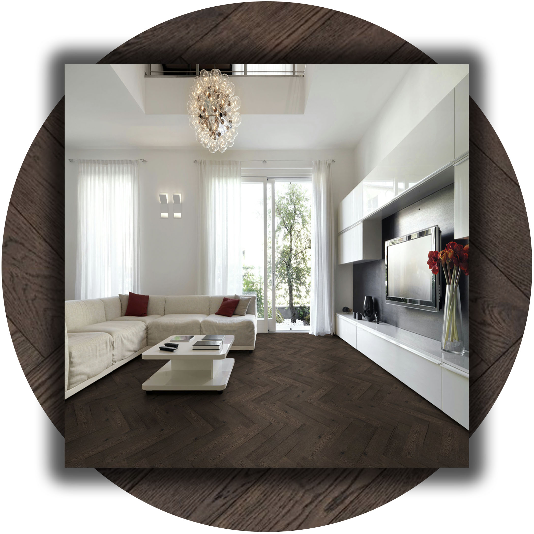 Sunstar Oak Classics - Herringbone Flooring - HW006-RZ Empire-Herringbone - Product Image