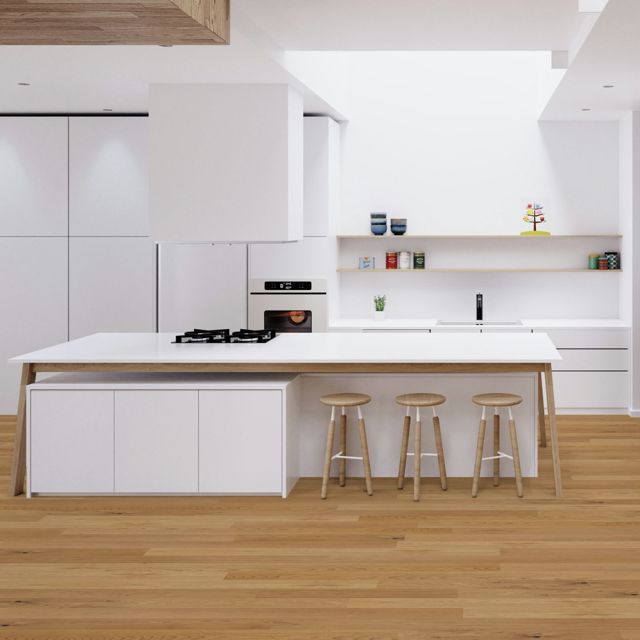 Sunstar Oak Classics - Wide Board Flooring - HW002-Wide Ballina-Wide - Gallery Image