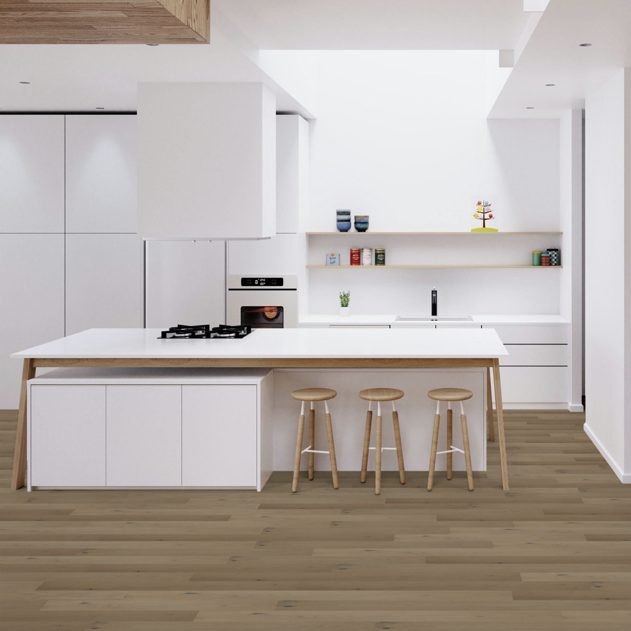 Sunstar Oak Classics - Wide Board Flooring - HW026-Wide Allendale-Wide - Gallery Image