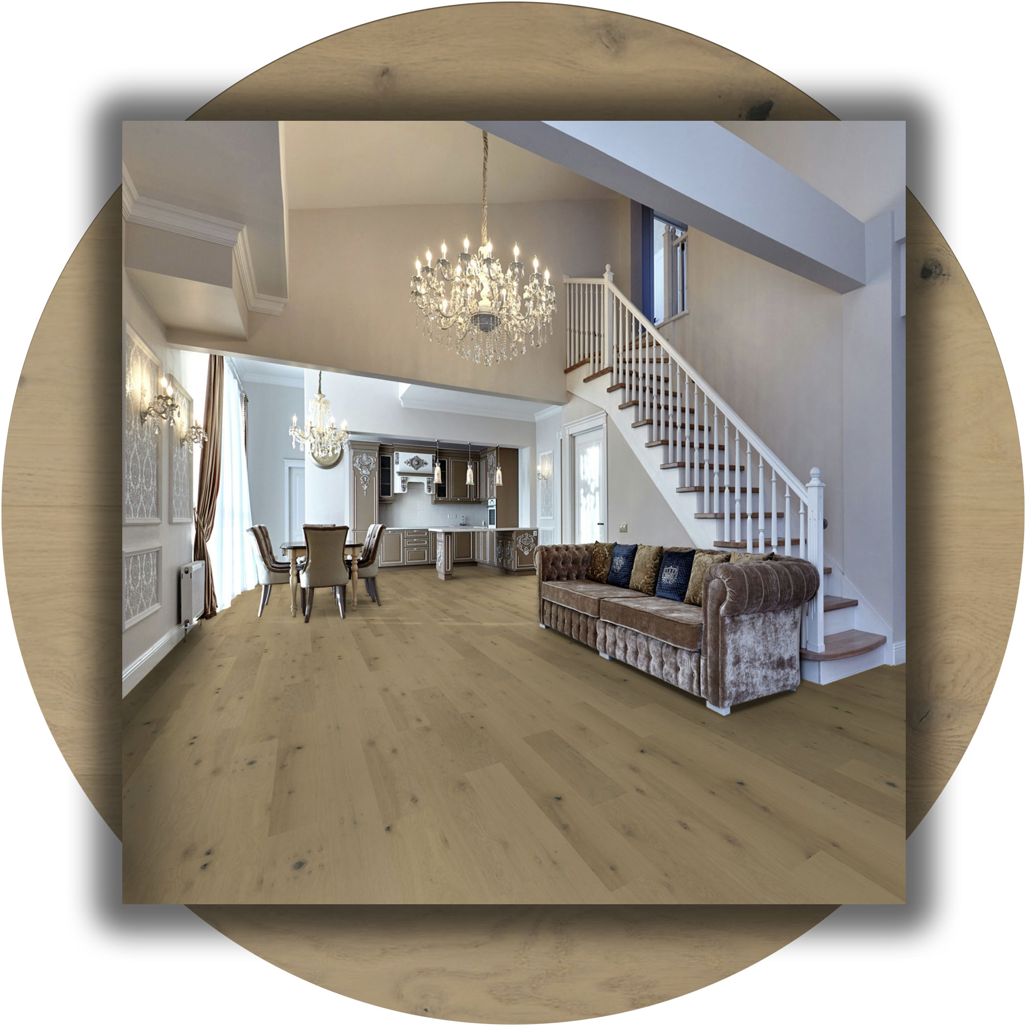 Sunstar Oak Classics - Wide Board Flooring - HW029-Wide Colebatch-Wide - Product Image