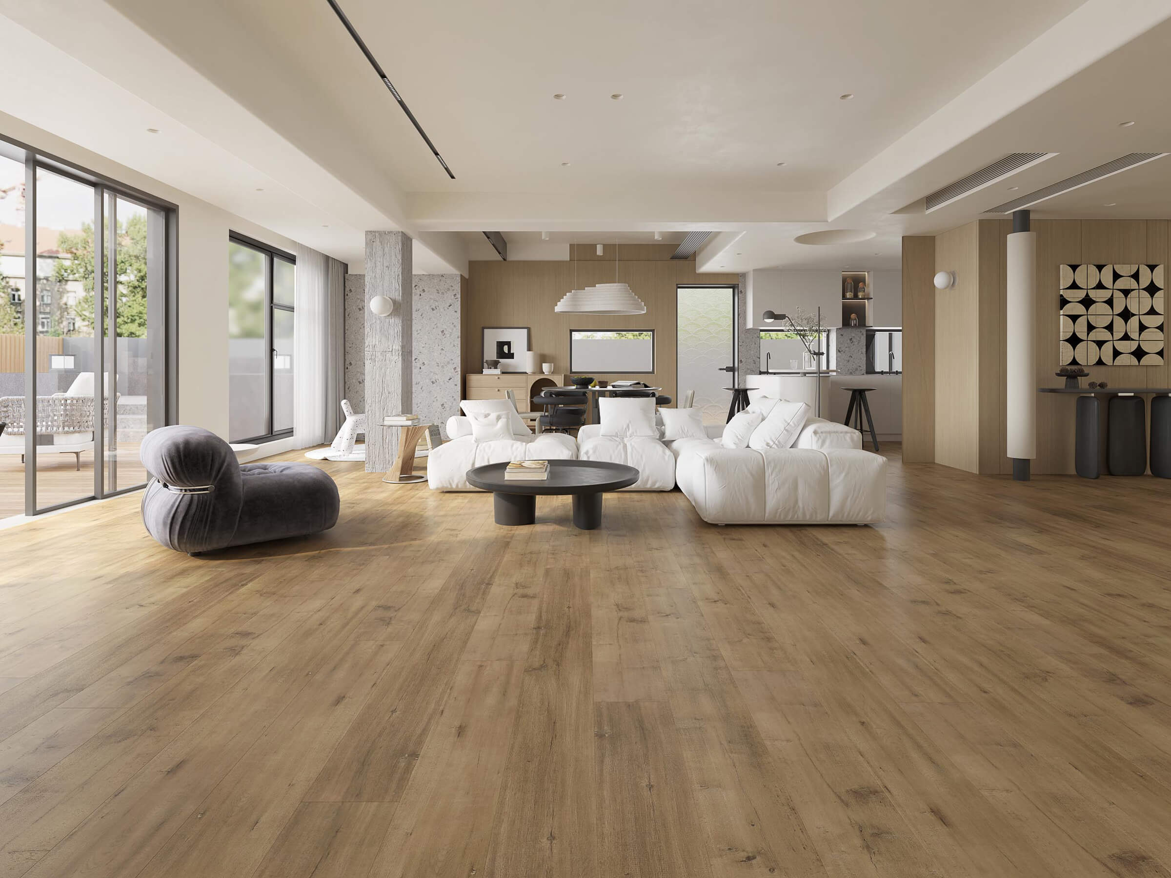 Sunstar Adare Flooring - ADA127 Frappe Oak