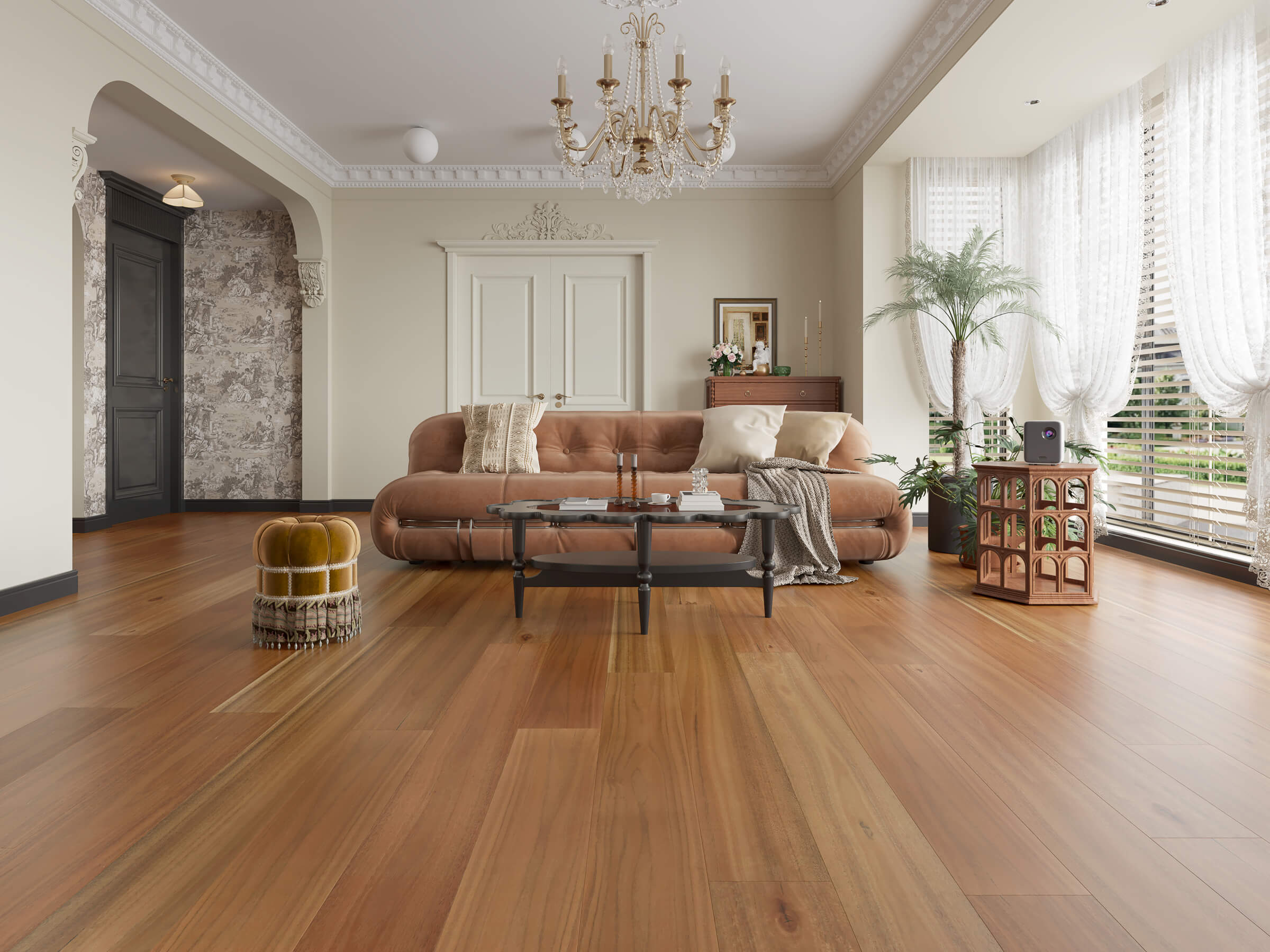 Sunstar Australian Hardwood - Naturals Range Flooring - HG103 Spotted Gum 136mm