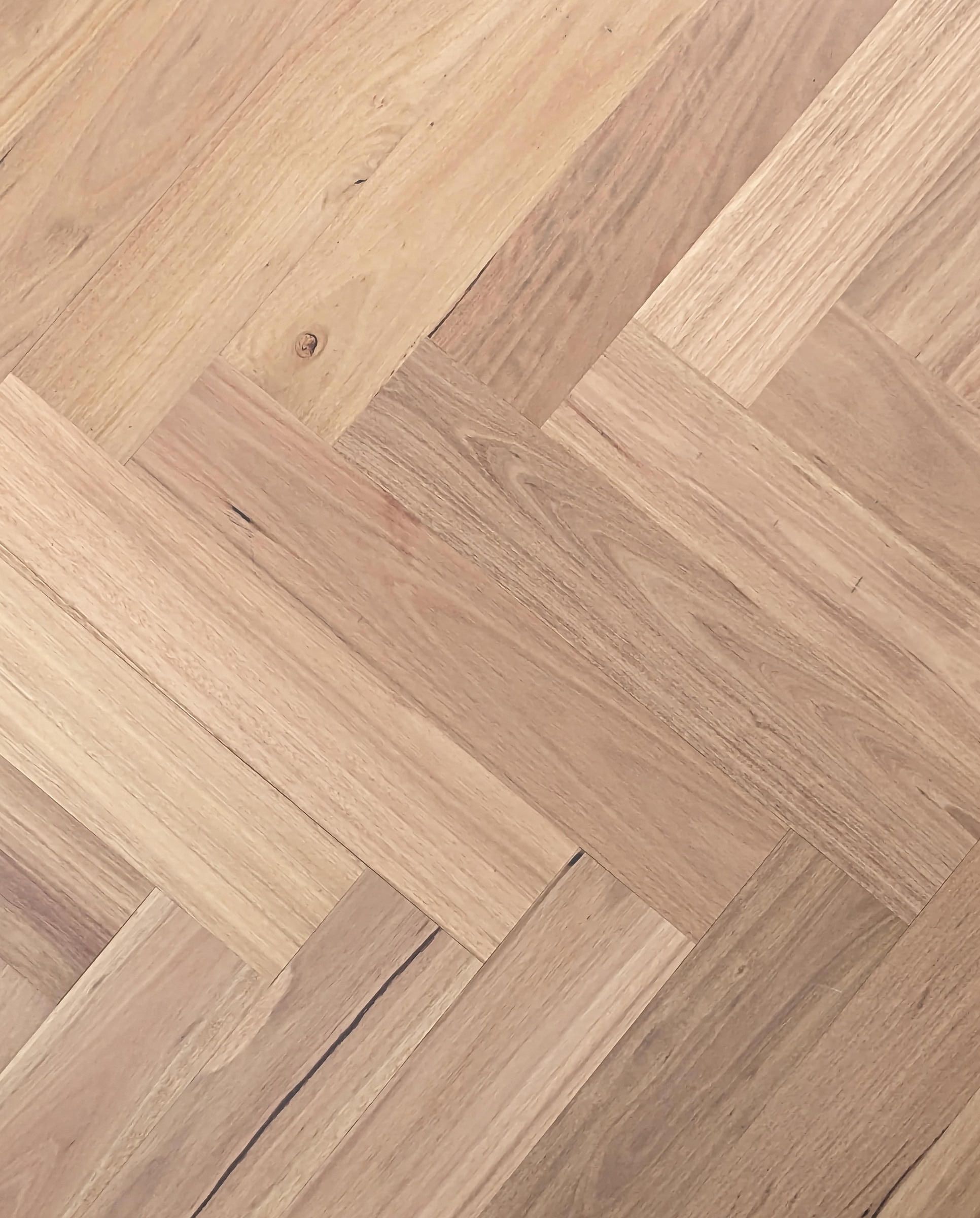 Sunstar Australian Hardwood - Naturals Range Flooring - HHB603RZ Blackbutt Herringbone - Product Image