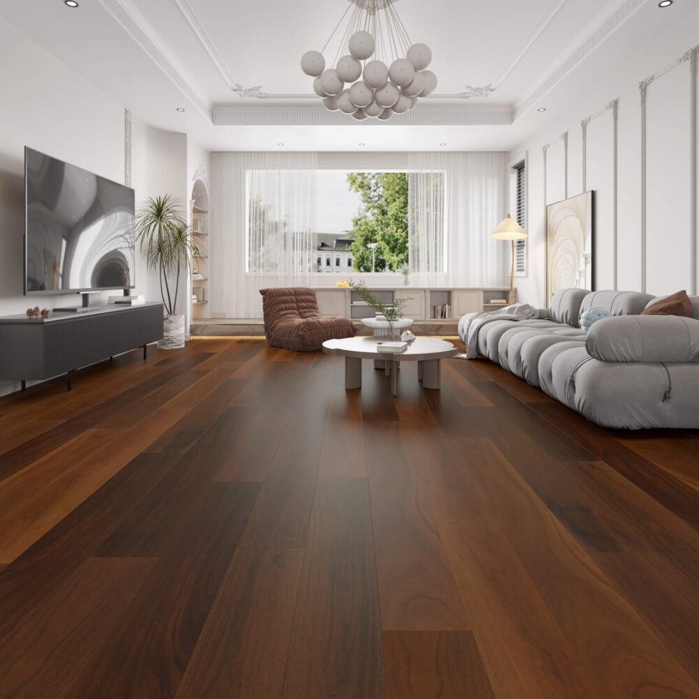 Sunstar Australian Hardwood - Naturals Range Flooring - HI704 Grey Iron Bark 190mm