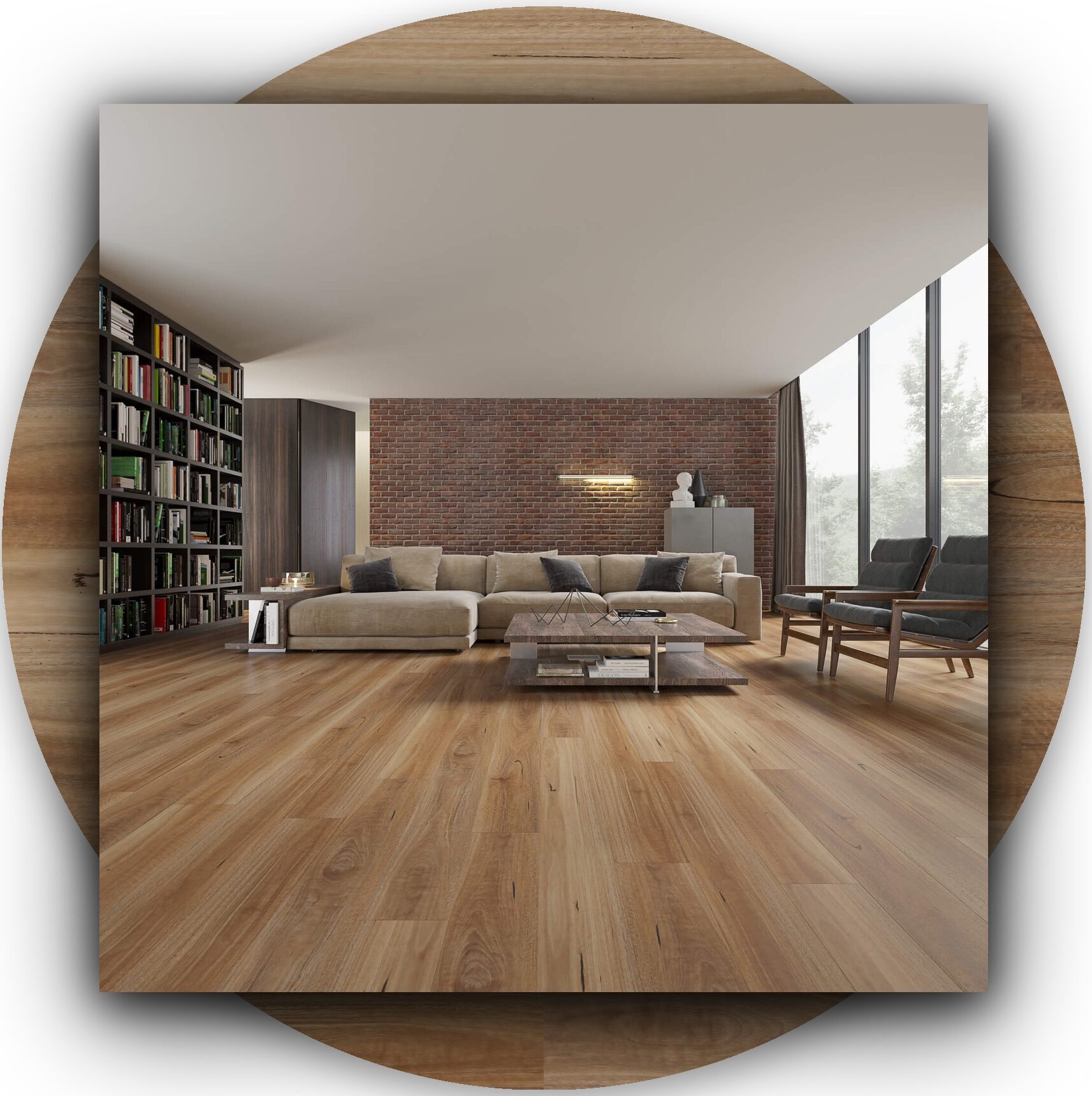 Sunstar Authentic Hybrid Flooring - 701 Spotted Gum - Product Image
