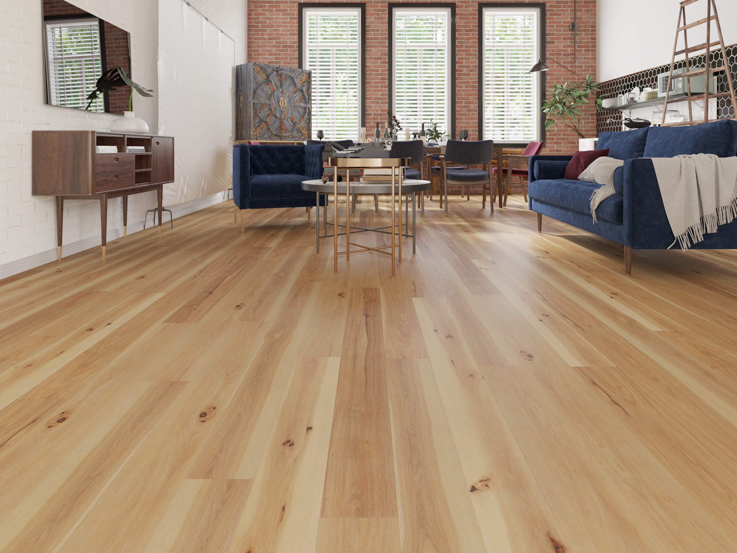 Sunstar Authentic Hybrid Flooring - 706 Hickory - Gallery Image