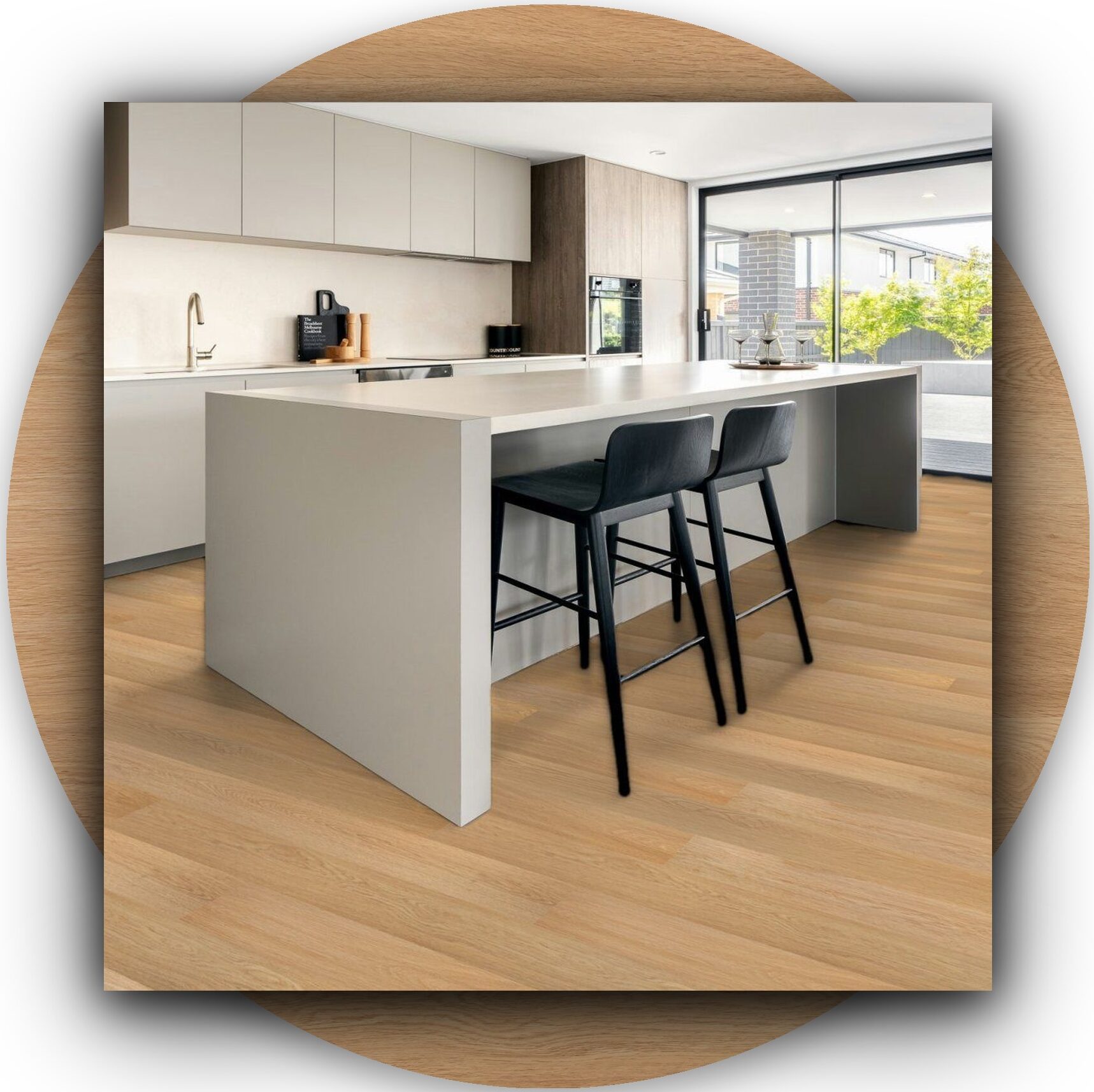 Sunstar Authentic Hybrid Flooring - 707 European Oak - Product Image