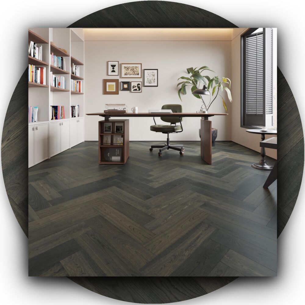 Sunstar Le Parquet Herringbone Flooring - 1509-RZ Avignon-Herringbone - Product Image