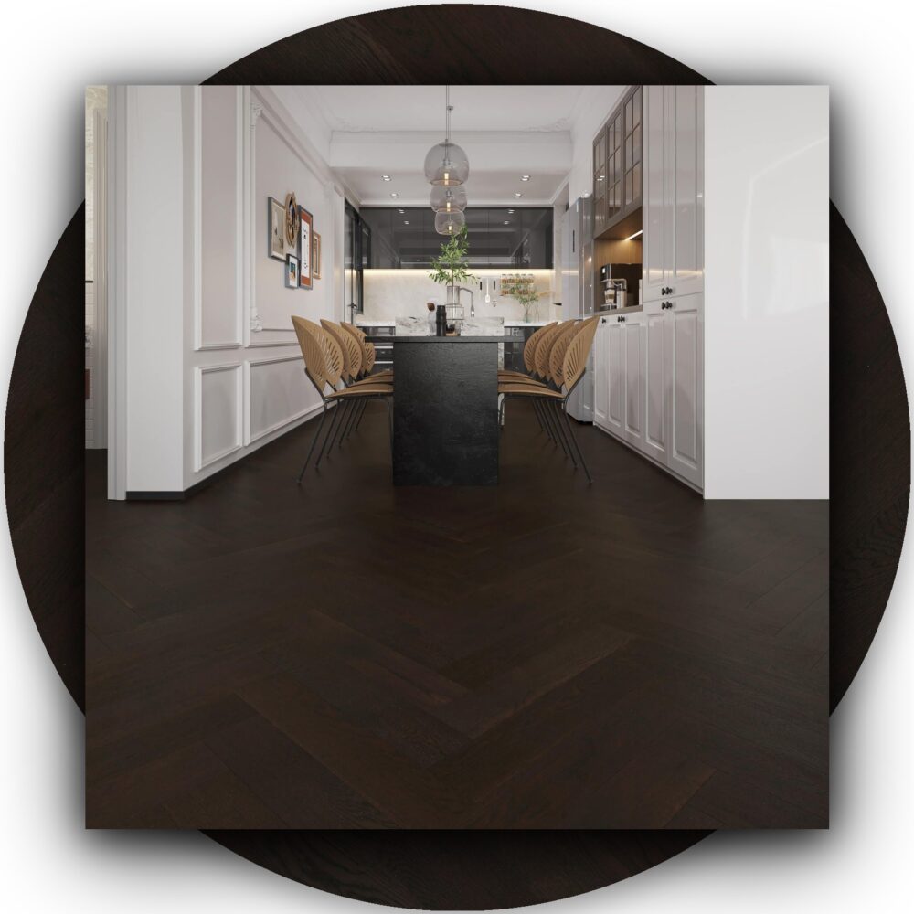 Sunstar Le Parquet Herringbone Flooring - 1510-RZ Corbara-Herringbone - Product Image