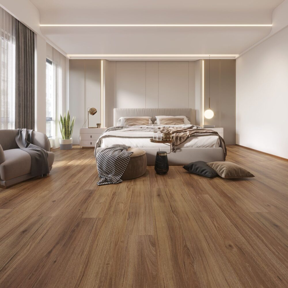 Sunstar Maxi Smooth Finish Flooring - 911 Rustic Spotted Gum - Gallery Image
