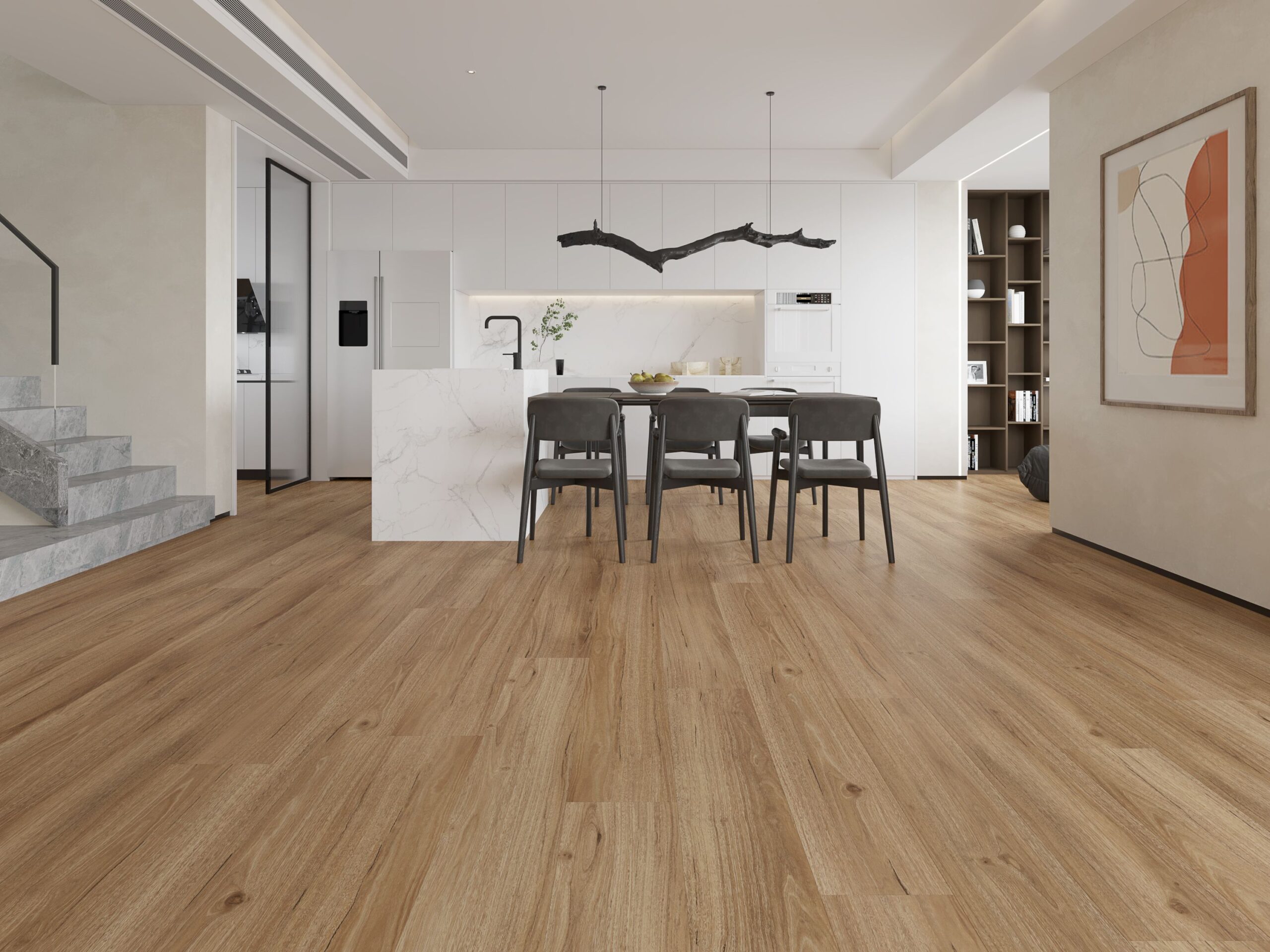 Sunstar Maxi Smooth Finish Flooring - 912 Coastal Spotted Gum - Gallery Image