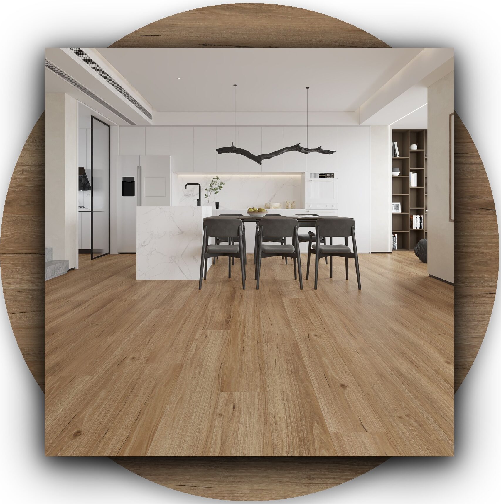 Sunstar Maxi Smooth Finish Flooring - 912 Coastal Spotted Gum - Product Image