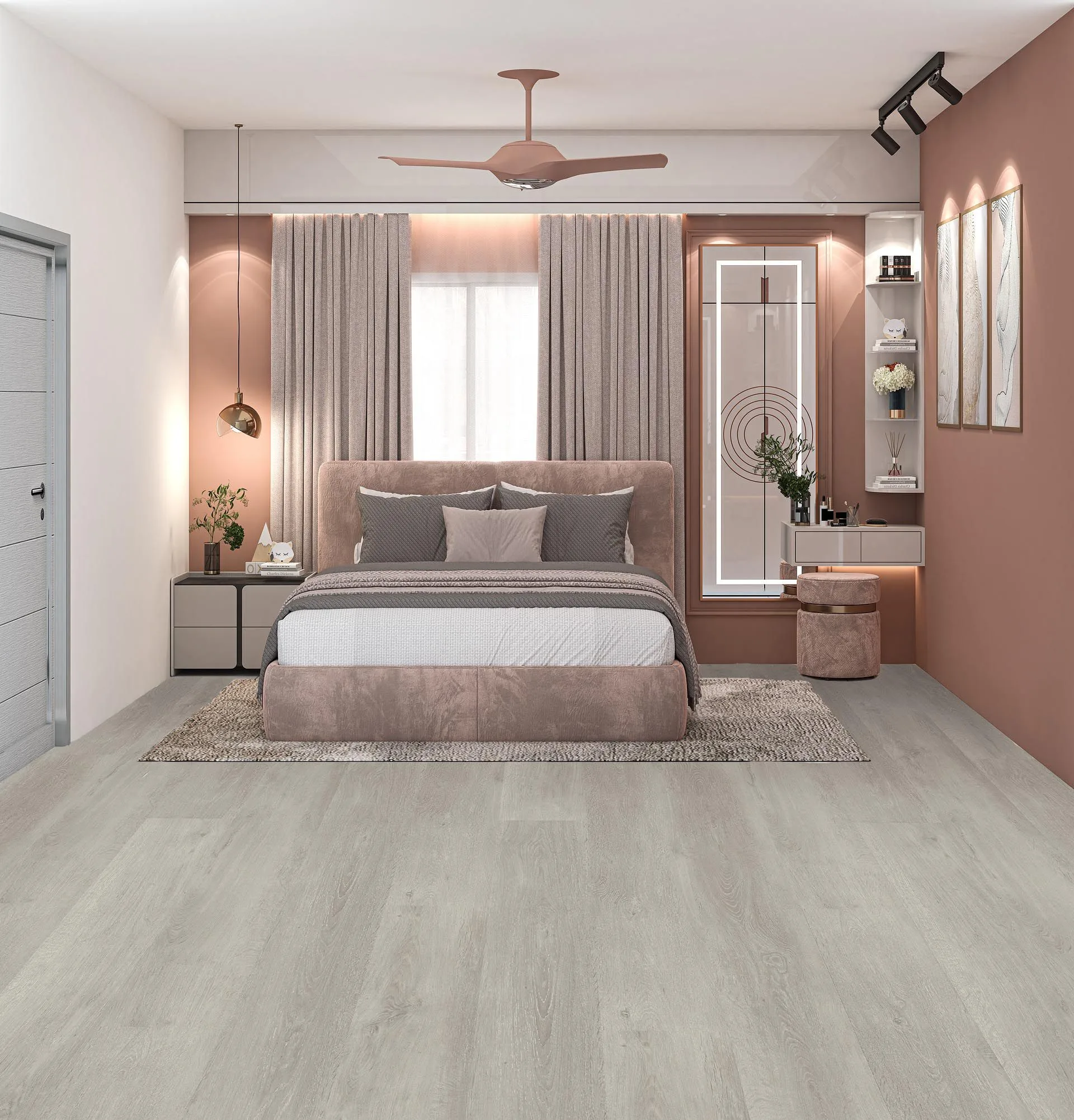 Sunstar Naturale 5.0 Flooring - NP521 Ivory Grey
