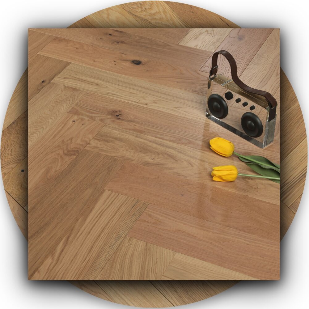 Sunstar Oak Classics - Herringbone Flooring - HW023-RZ Springbrook-Herringbone - Product Image