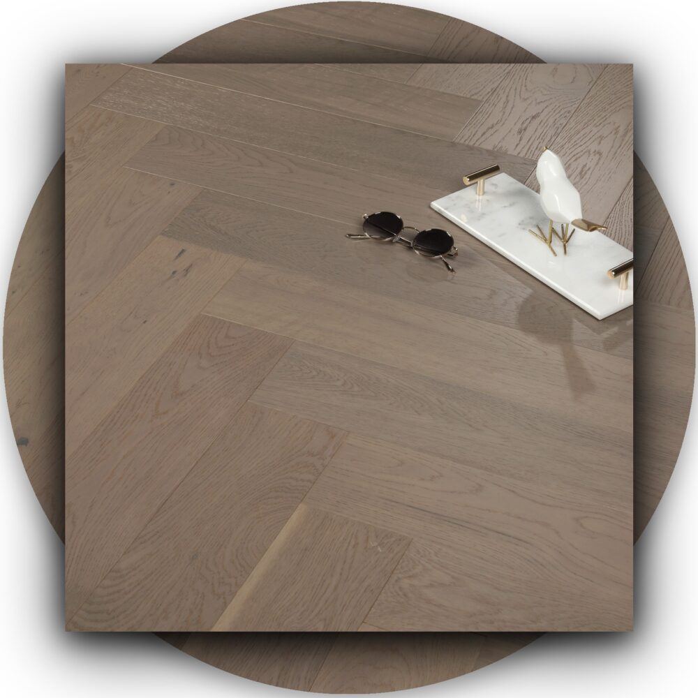 Sunstar Oak Classics - Herringbone Flooring - HW025-RZ Thora-Herringbone - Product Image