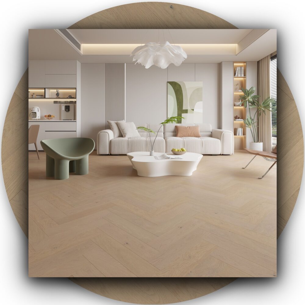 Sunstar Oak Classics - Herringbone Flooring - HW029-RZ Colebatch-Herringbone - Product Image