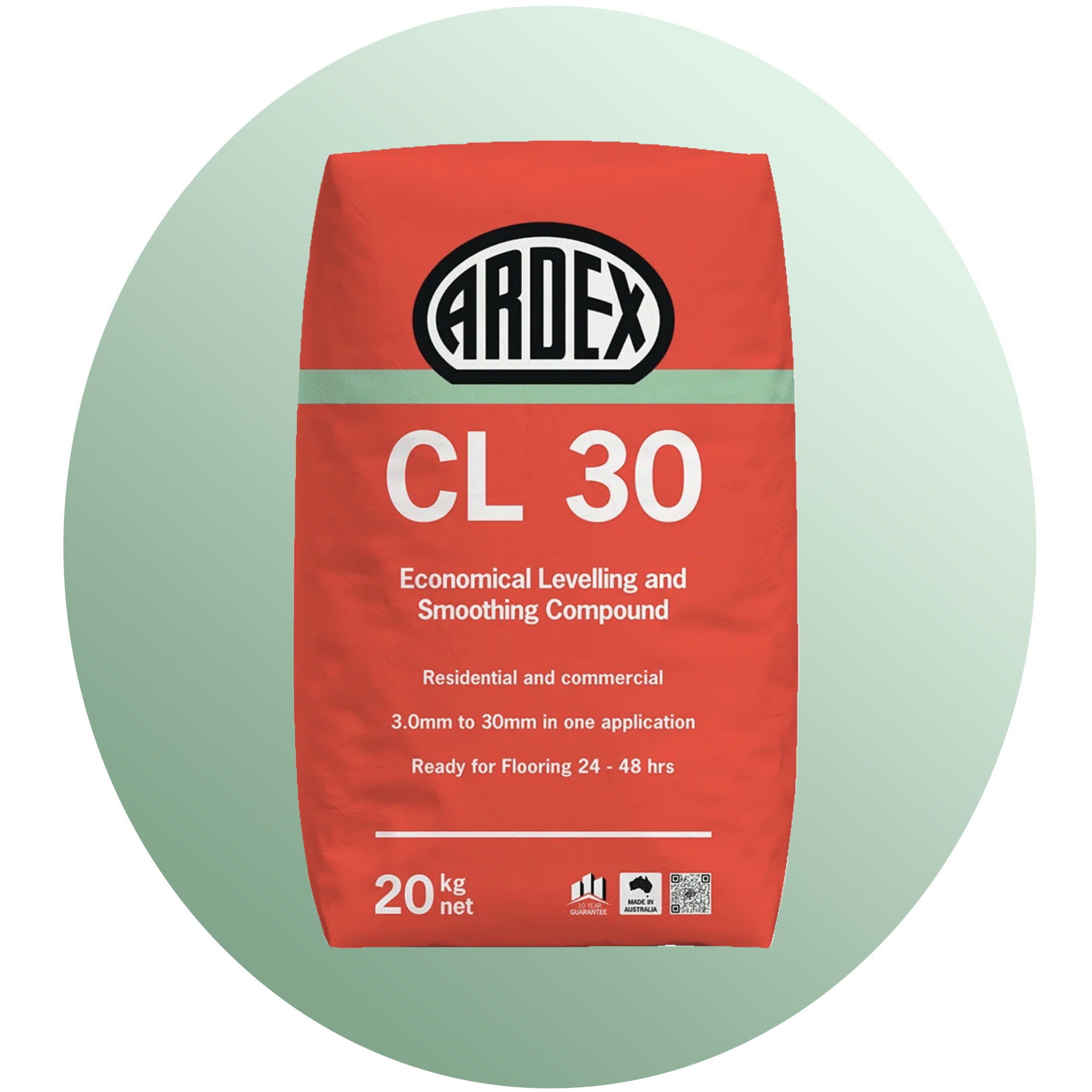 Ardex CL30 Smoothing and Levelling Compound - Product Image