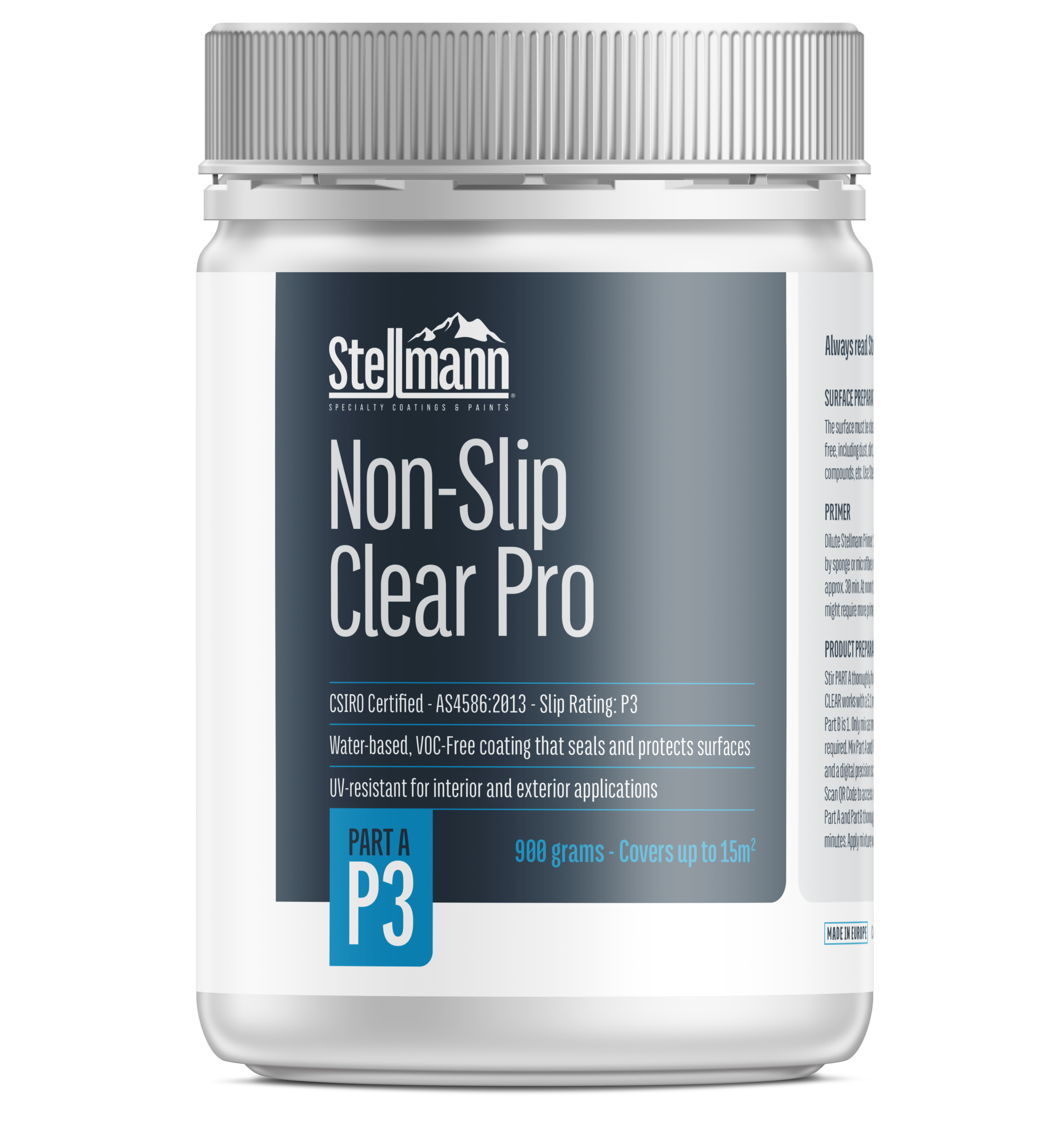 Stellmann Non-Slip Clear PRO DIY Kit