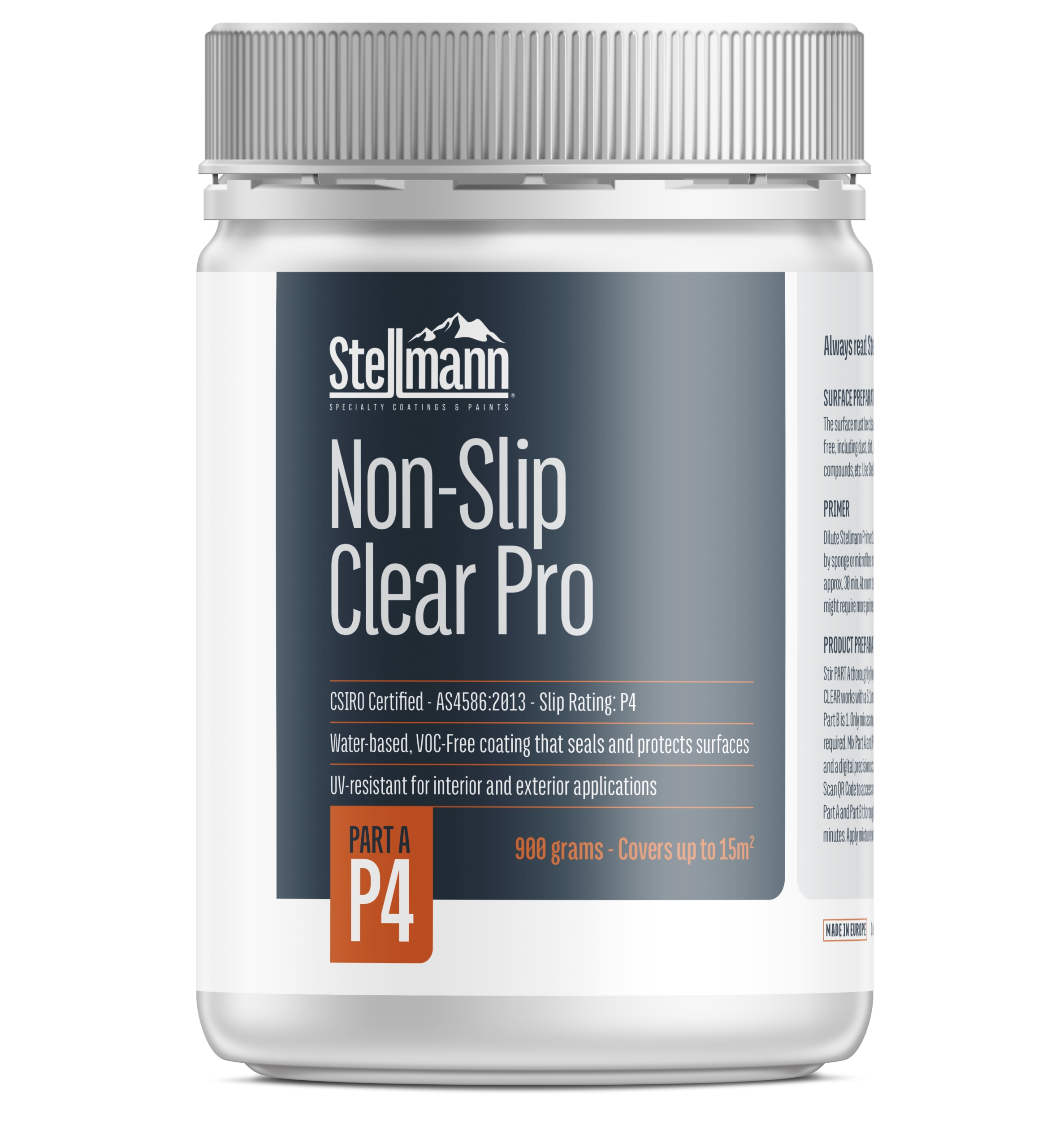 Stellmann Non-Slip Clear PRO DIY Kit
