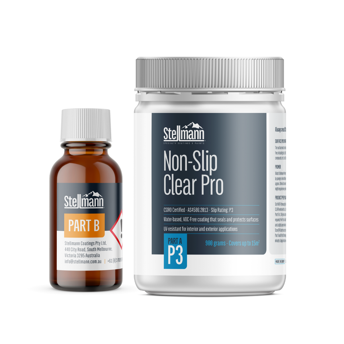 Stellmann Non-Slip Clear PRO DIY Kit