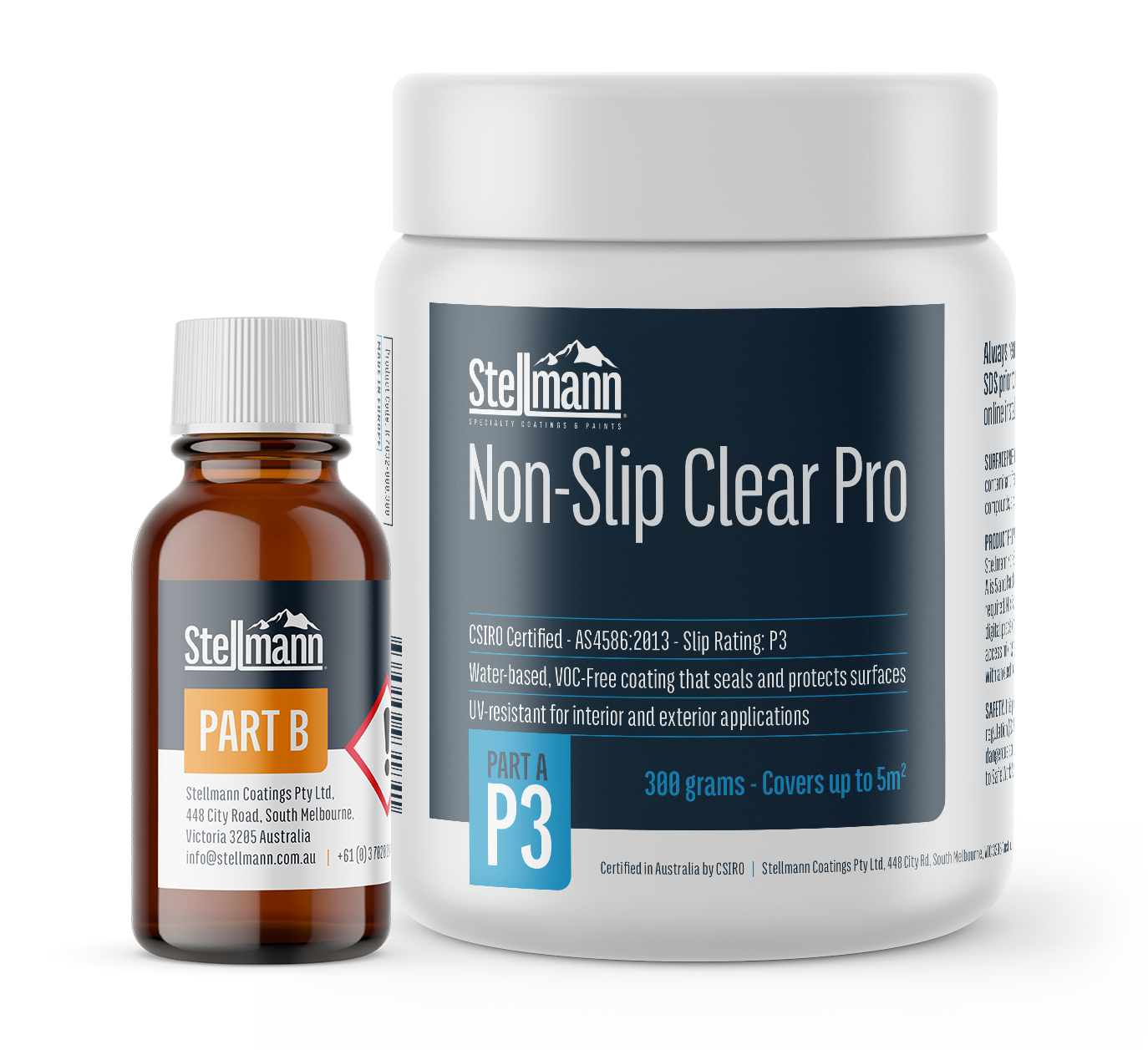 Stellmann Non-Slip Clear PRO DIY Kit
