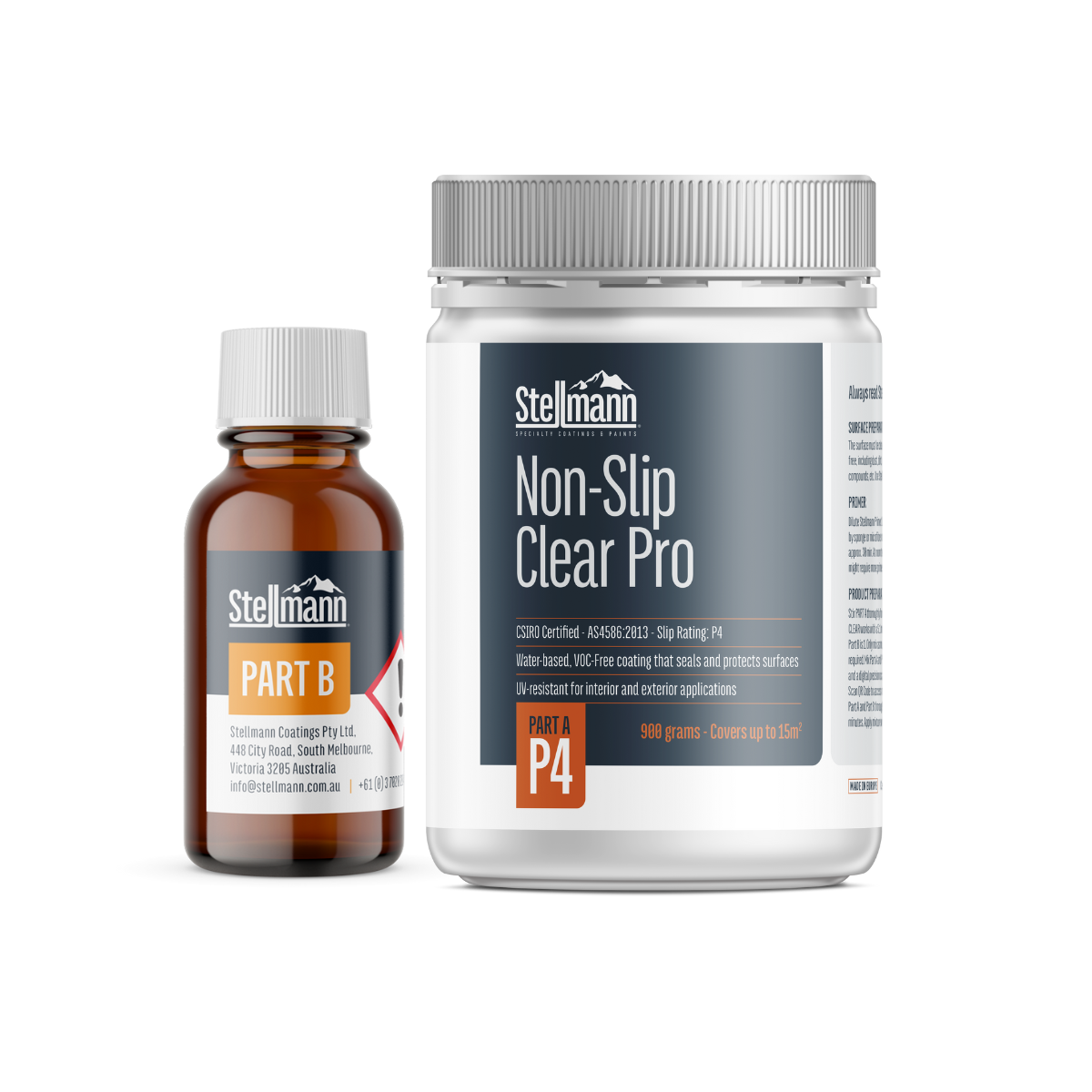 Stellmann Non-Slip Clear PRO DIY Kit