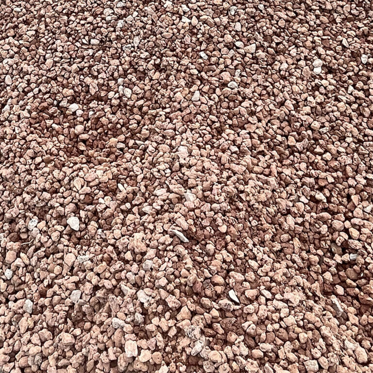 Scoria 20mm porous red volcanic rock