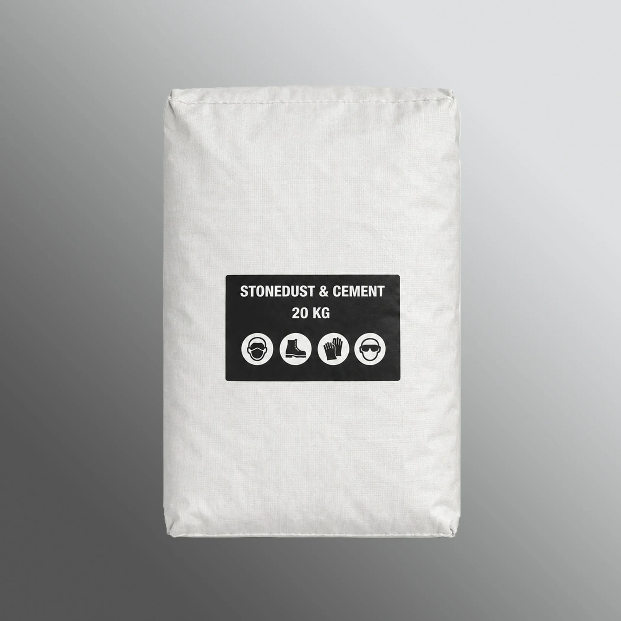 Stone Dust & Cement 20kg bag, front view