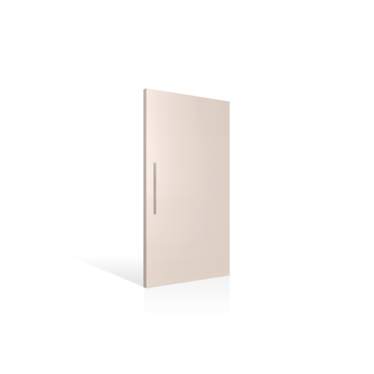 Corinthian flush entrance door, plain flat face, shown at an angle