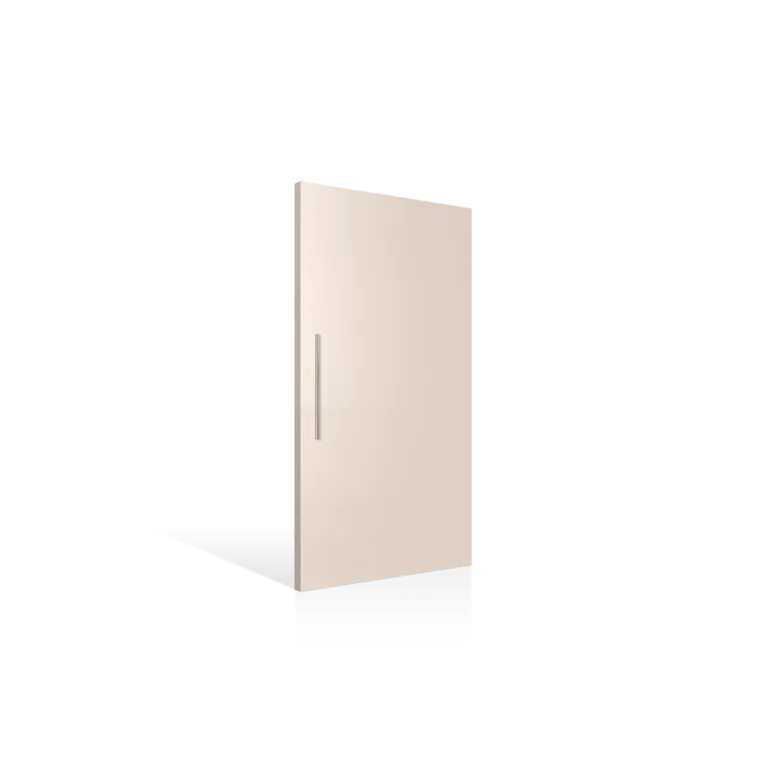 Corinthian flush entrance door, plain flat face, shown at an angle