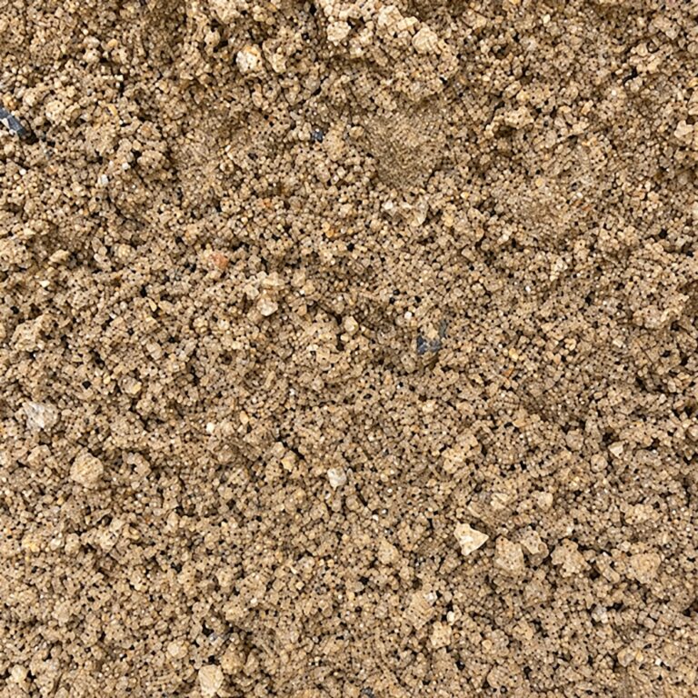 Granite Sand - crushed granite fines, sold by the cubic metre