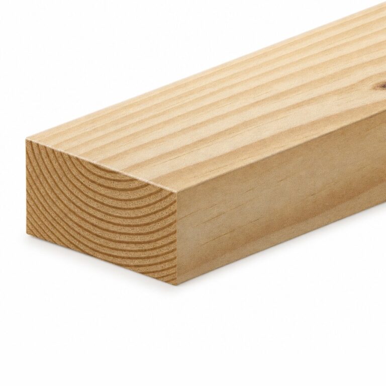 Illustration of a length of MGP10 pine framing, 90 x 45mm section