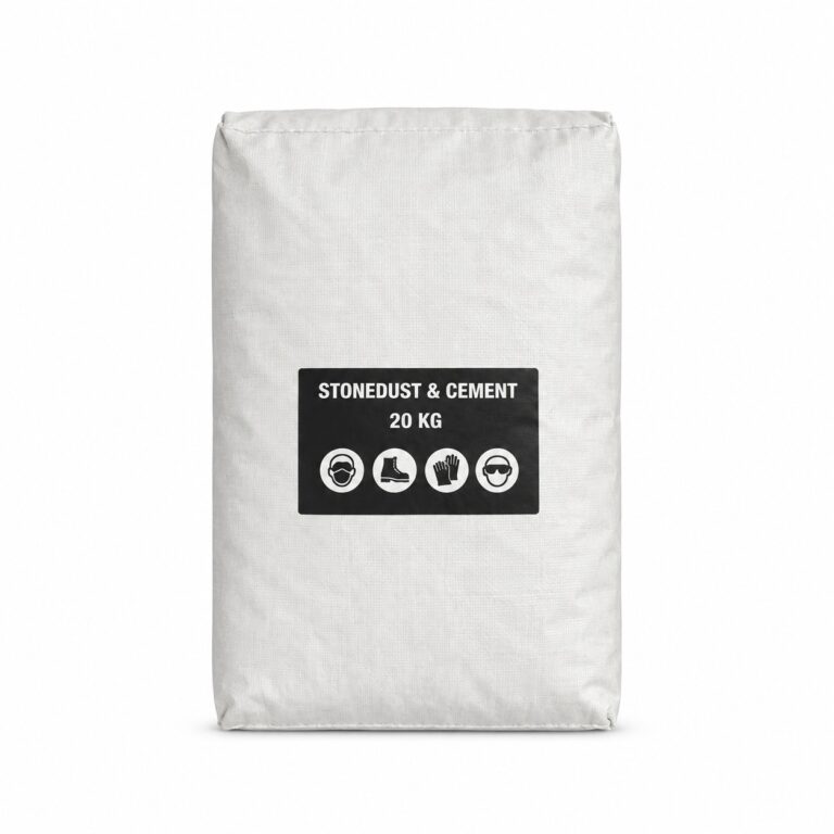 Stone Dust & Cement 20kg bag, front view